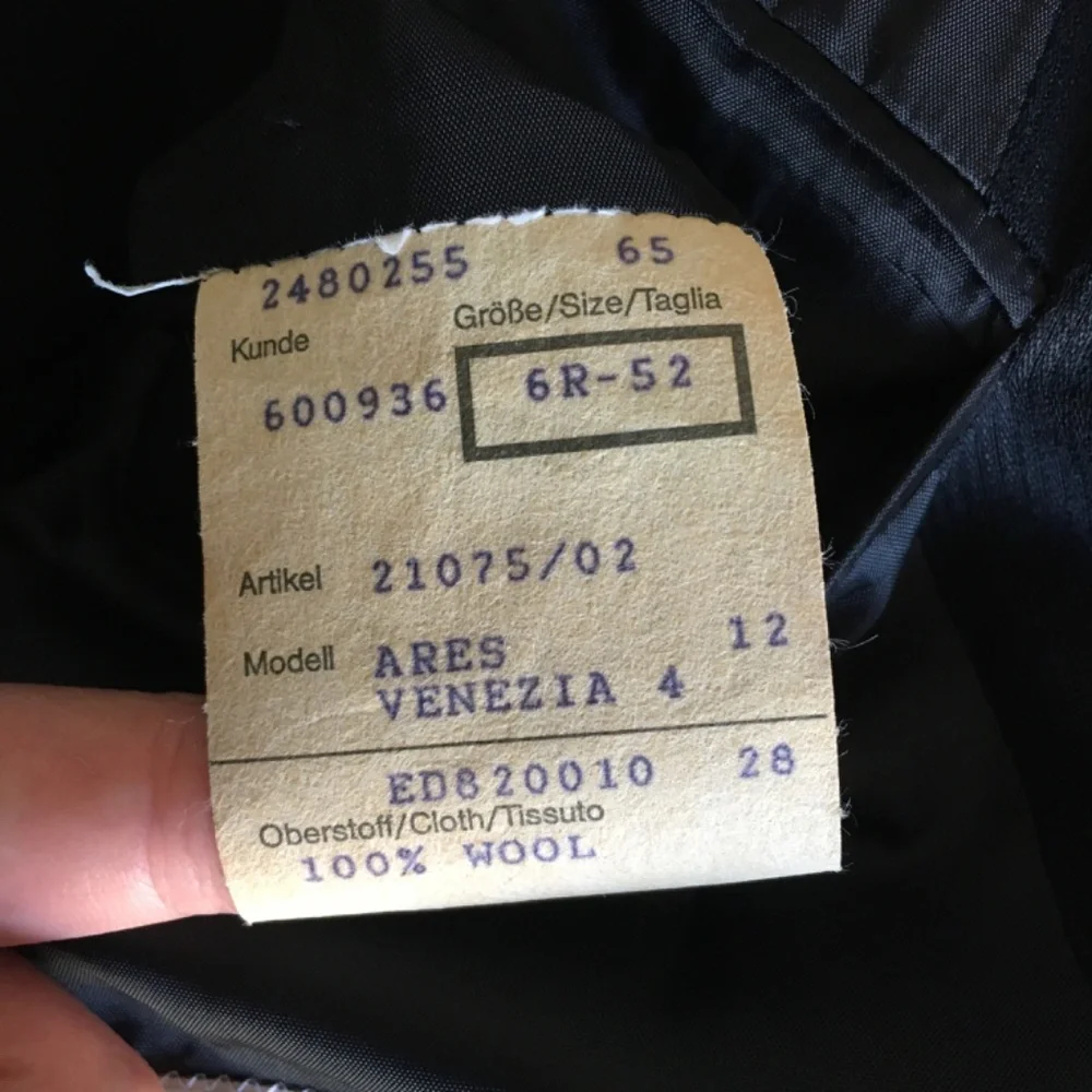 Vintage | KARL KAISER German Ares Venezia Wool Suit | Jacket & Pant Set